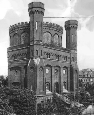 Wasserturm Steeler Berg um 1920