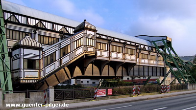 Wuppertaler Schwebebahn - Werther Brücke