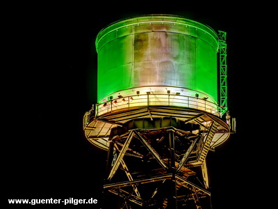 Wasserturm an der Bochumer Jahrhunderthalle
